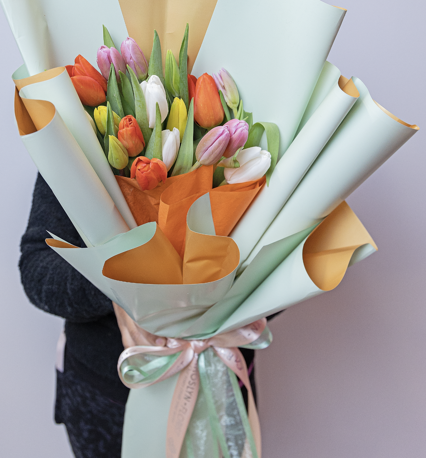 Mezcla de tulipanes de colores