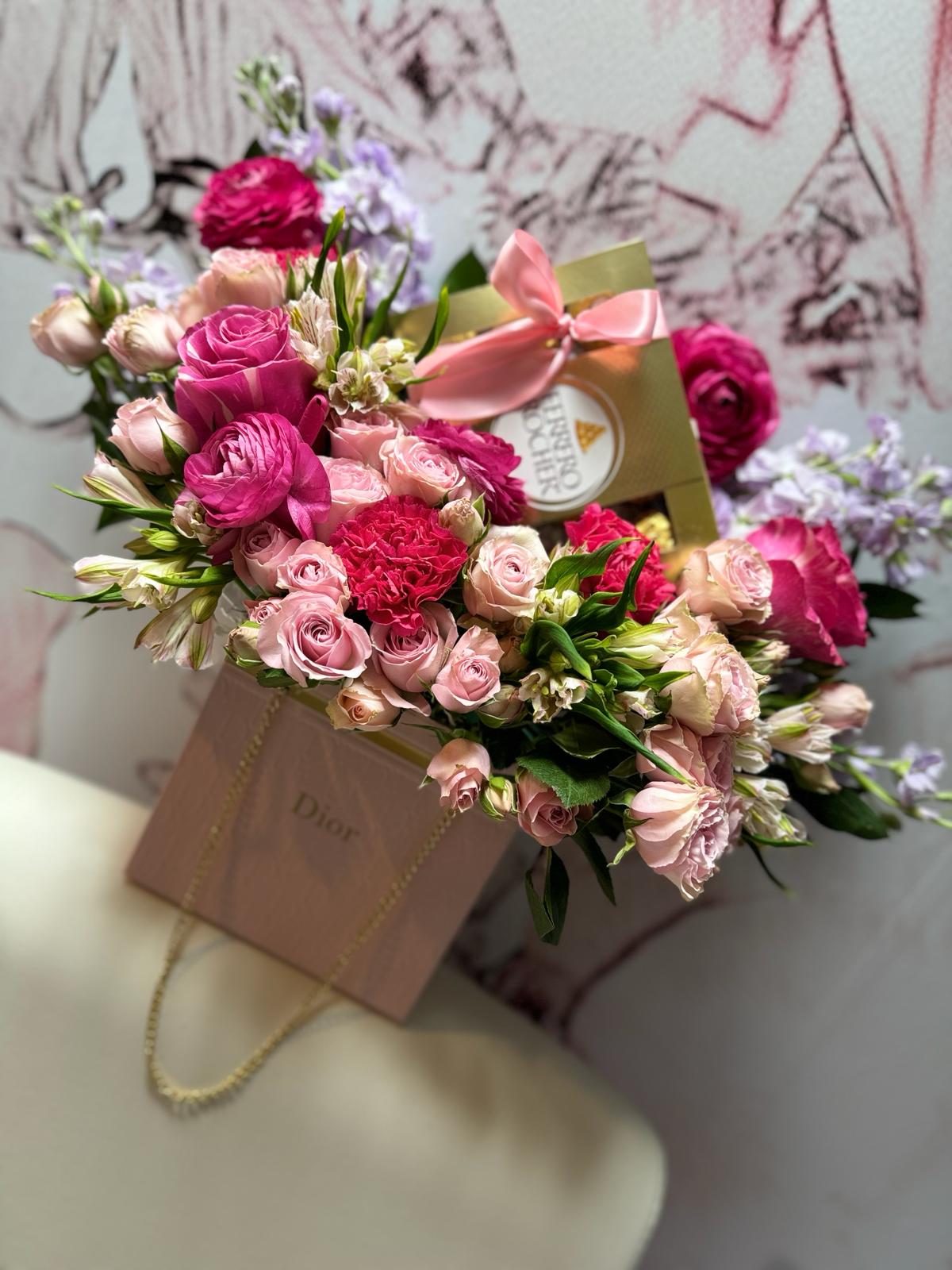 Dior Floral Bag
