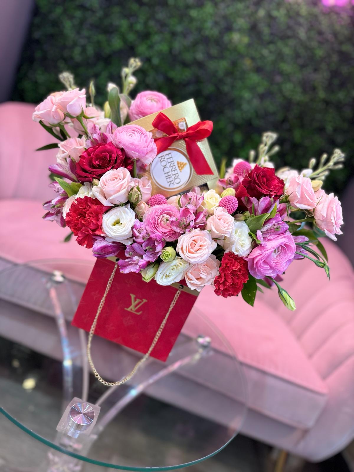 LV Floral Bag