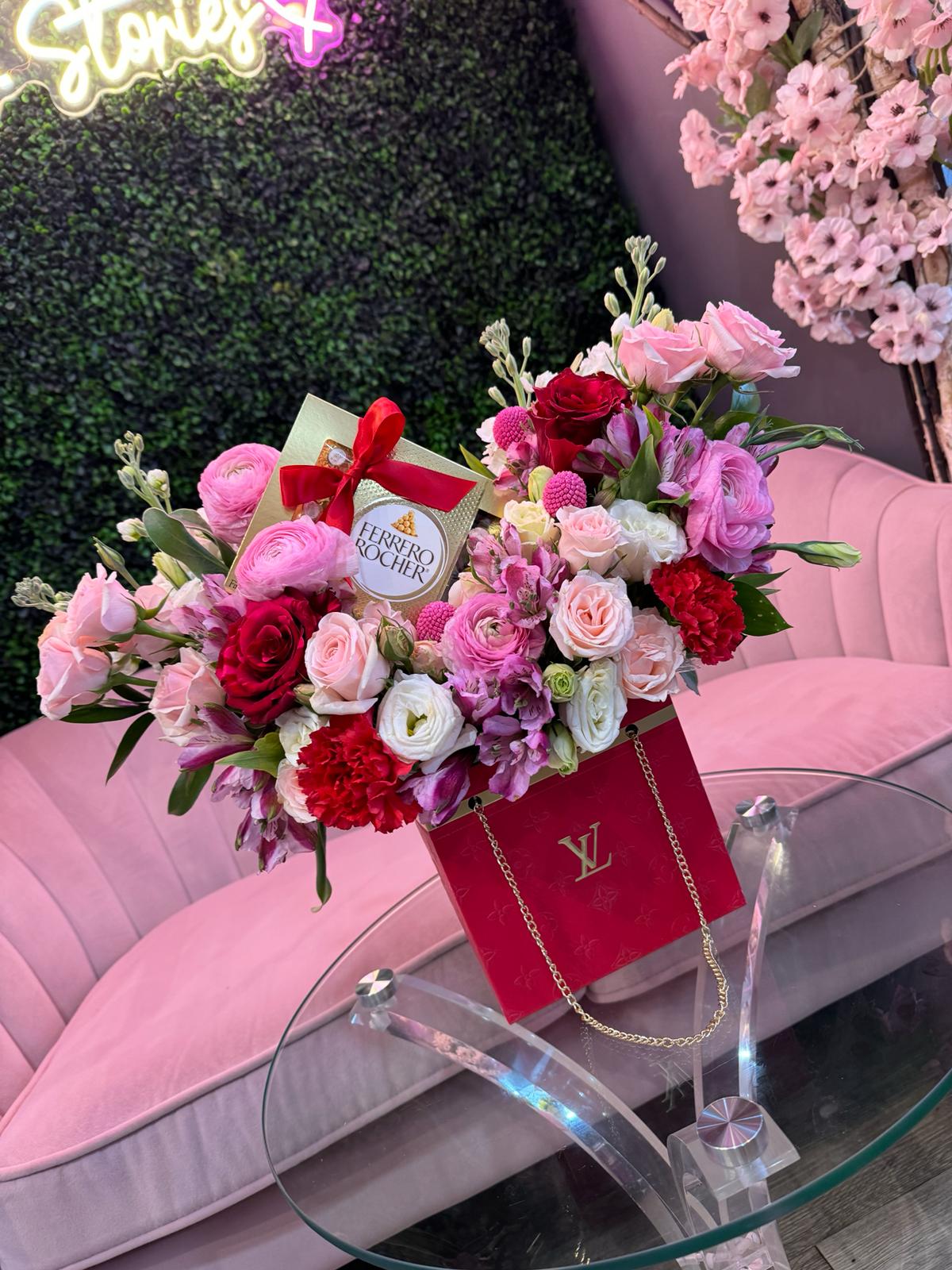LV Floral Bag