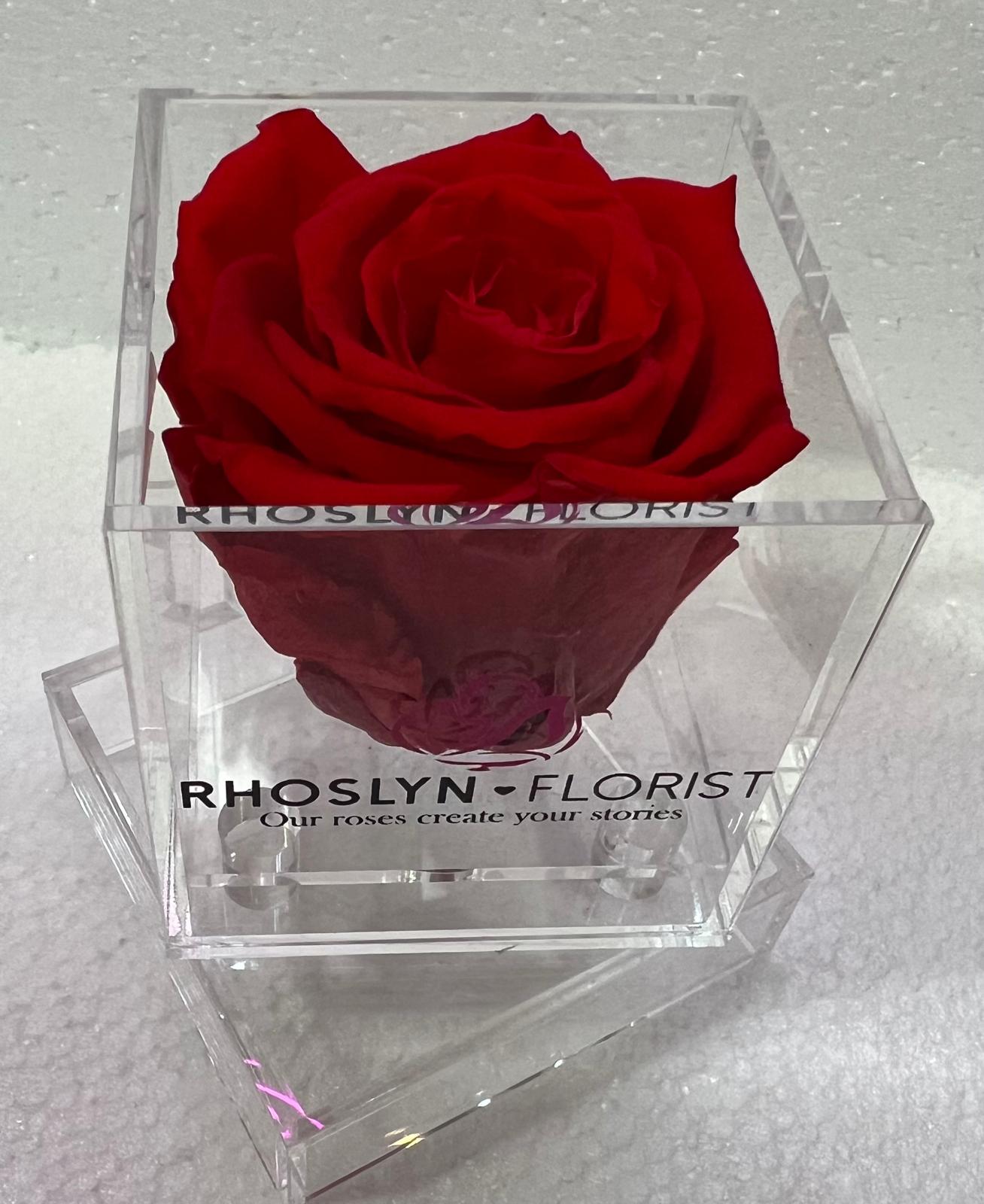 Acrylic Single Rose