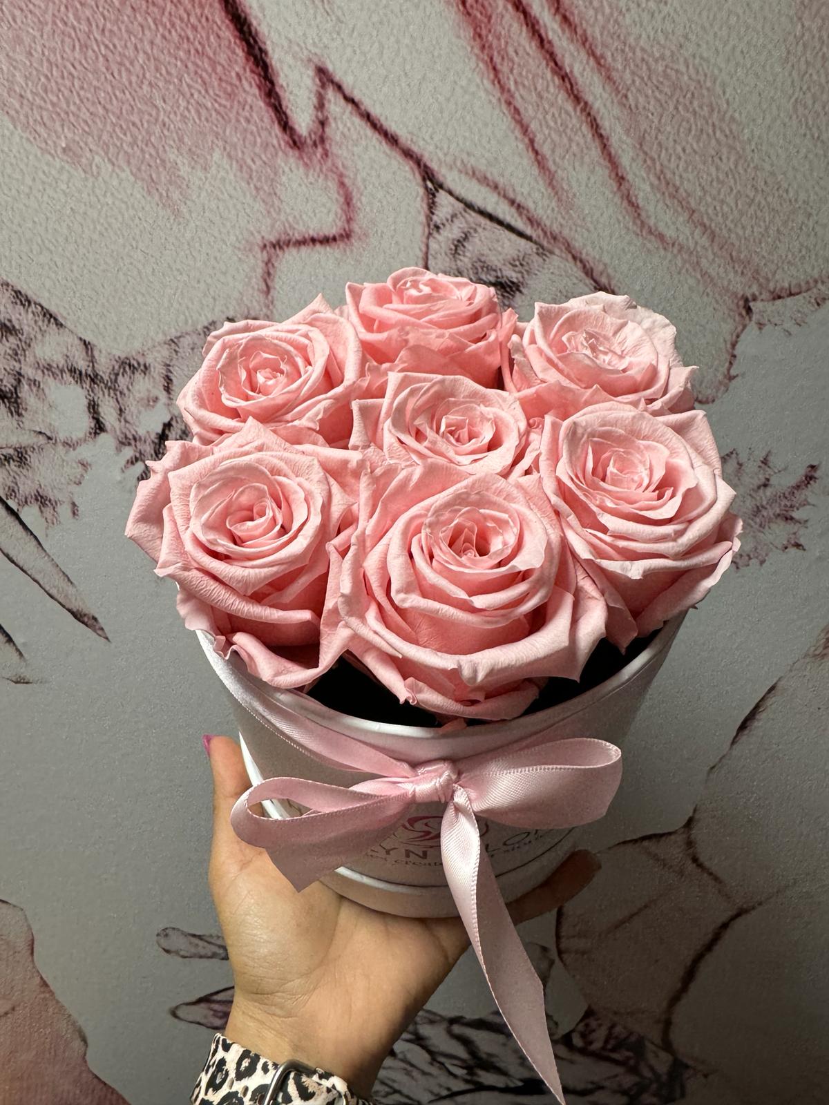 Amor en rosa, rosas eternas