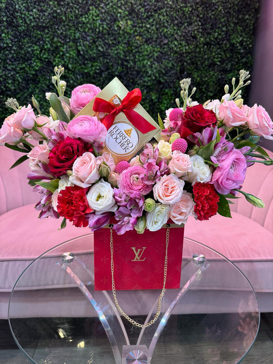 LV Floral Bag